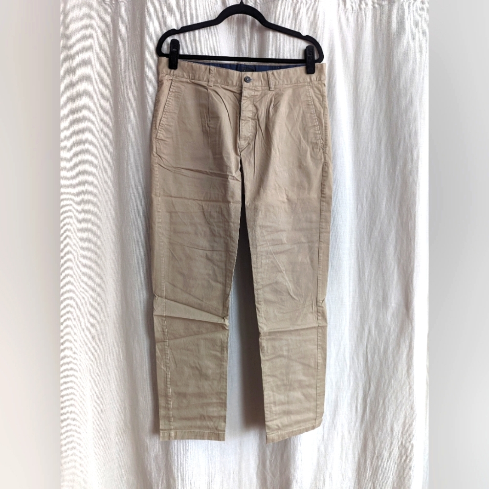 H&M Dark Khakis Button Fly